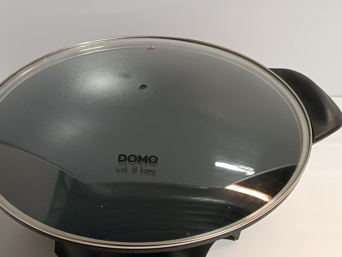 Ecost Customer Return, Domo Do-8708W Grande Wok Electric Aluminum Black 5 L