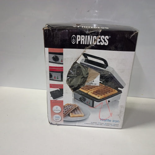 Ecost Customer Return, Princess 01.132397.01.001 Waffle Iron