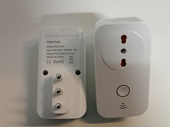 Ecost Customer Return, Meross Smart Wifi Plug Socket, Italian Smart Plug 16A Smart Energy Monitor (T