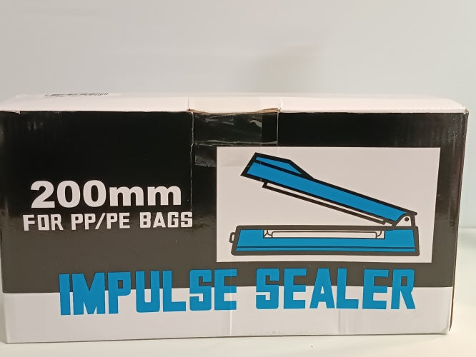 Ecost Customer Return, TEMPO DI SALDI Heat Sealing Machine for Bags and Bags 200mm Plastic Sealing