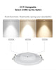 Build-in LED lamp, 18W, 205mm