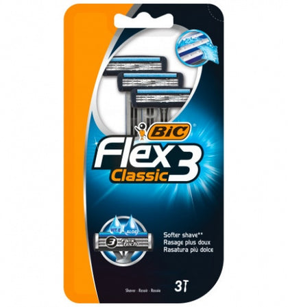 BIC Disposable razors FLEX 3 CLASSIC (3pcs)