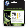 HP Ink No.712 Yellow tri-pack (3ED79A)