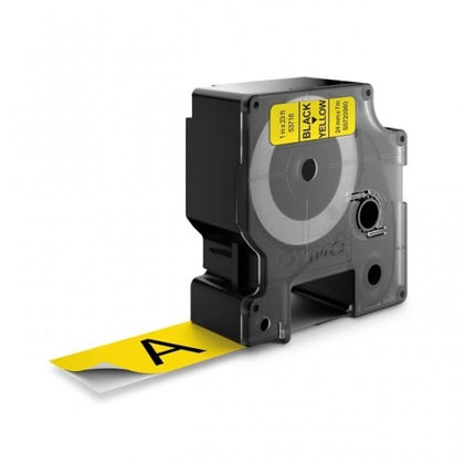 Dymo labels black on yellow (53718, S0720980)