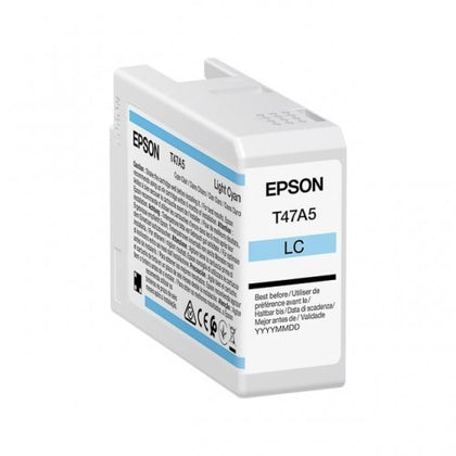 Epson T47A5 (C13T47A500) Ink Cartridge, Light Cyan