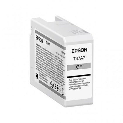Epson T47A7 (C13T47A700) Ink Cartridge, Grey