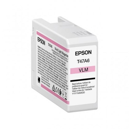 Epson T47A6 (C13T47A600) Ink Cartridge, Vivid Light Magenta