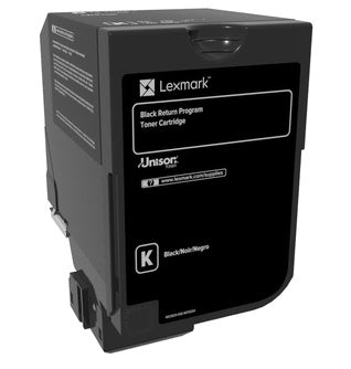 Lexmark 74C20K0 Toner Cartridge, Black