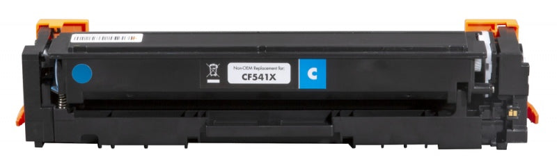 Compatible Static-Control HP Cartridge No.203X Cyan 2,5K (CF541X)/Canon CRG-054HC New chip