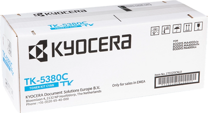 Kyocera TK-5380C (1T02Z0CNL0) Toner Cartridge, Cyan