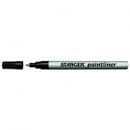 STANGER PAINTLINER fine silver, 1-2 mm, Box 10 pcs. 210007