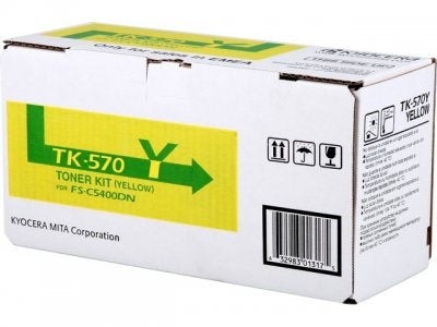 Kyocera TK-570Y (1T02HGAEU0) Toner Cartridge, Yellow