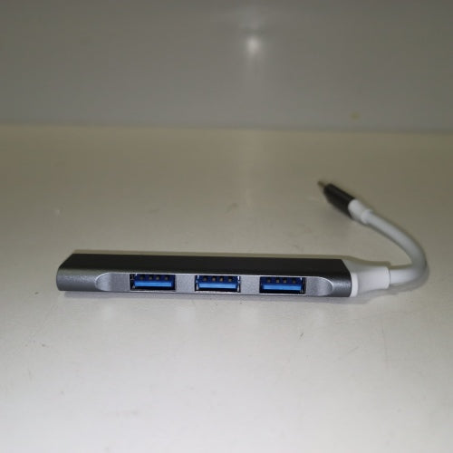 Ecost customer return AYCLIF Port Hub USB-C to 4 x USB-A 3.0, Gray
