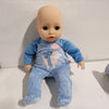Ecost customer return Zapf Creation 706305 Baby Annabell Alexander 43 cm - weiche Puppe mit 8 lebens