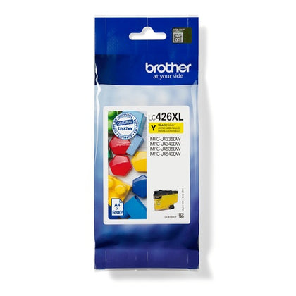 Brother LC426XLY Ink Cartridge, Yellow (5000 pages)