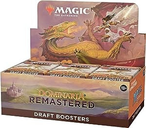 Ecost customer return Magic: The Gathering Dominaria Remastered Draft Booster Box, 36 Packs (English