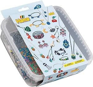 Ecost Customer Return Hama pearls 5403 set creative box with approx. 10,500 colorful mini ironing be