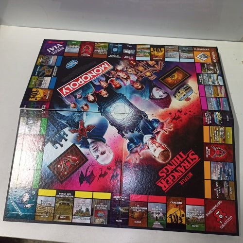 Ecost Customer Return Hasbro Gaming Monopoly Stranger Things Board Game, for Adults and Teenagers fr