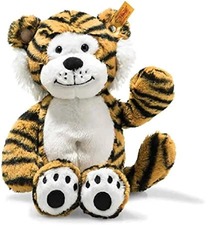 Ecost Customer Return Steiff Toni Tiger - 30 cm - plush tiger sitting - cuddly toy for children - So