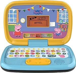 Ecost Customer Return VTech Peppas Learning Laptop - Learning Computer with ABC Keyboard and Various