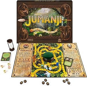 Ecost Customer Return Spin Master Games – Jumanji – the action-packed family game for 2 - 4 brave ad