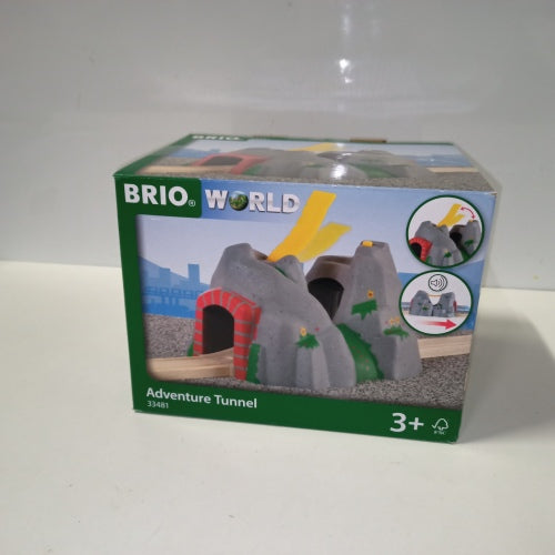 Ecost Customer Return Brio World 33481 Magic Tunnel Railway Accessories for the Brio Wooden Train To
