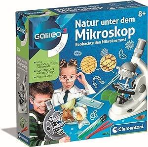 Ecost Customer Return Clementoni 69804 Galileo Science - Nature Under the Microscope, Exciting Biolo