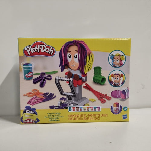 Ecost Customer Return Play-Doh Crazy Cuts Hair Salon Play Set for Children from 3 Years of Age with