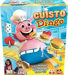 Ecost customer return Goliath - Cuisto Dingo - Board Game For Kids - The Pig Who Eats Too Much - Fun