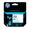 HP Ink No.711 Cyan tri-pack (CZ134A)