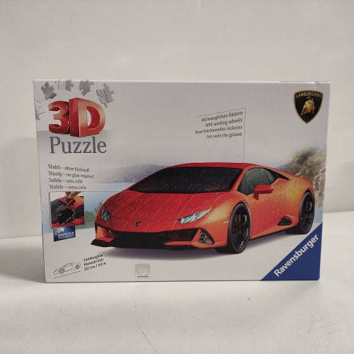 Ecost customer return Ravensburger 3D Puzzle Lamborghini Hurac??n EVO 11238 - Das ber?¼hmte Fahrzeug