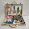 Ecost customer return small foot wooden toys - Premium Nordic Toolbox Playset, wooden tool box, with