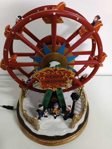 Ecost customer return Konstsmide LED Scenery Ferris Wheel with Animation, 3440000EE, Mult