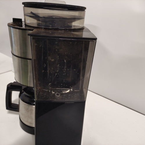 Ecost customer return Melitta 102101 filter coffee machine, stainless steel, black