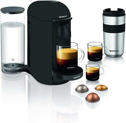 Ecost customer return Krups YY2778FD Nespresso Vertuo Capsule Machine for Espresso or Coffee, 40 ml