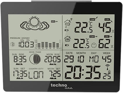 Ecost customer return Technoline WS 6760 Modern Weather Station