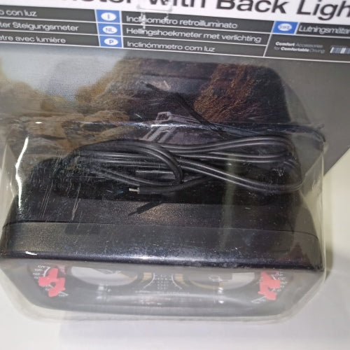 Ecost customer return Sumex 2808014 Inclinometer with Light, 4 x 4, Black