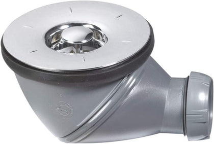 Ecost customer return Wirquin James 34230004 Shower Plughole/Can be Fitted into Numerous Positions/D