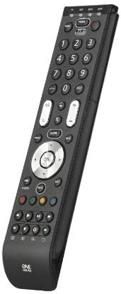 Ecost customer return Essence 4 universal remote control from One For All, control of 4 devices, TV