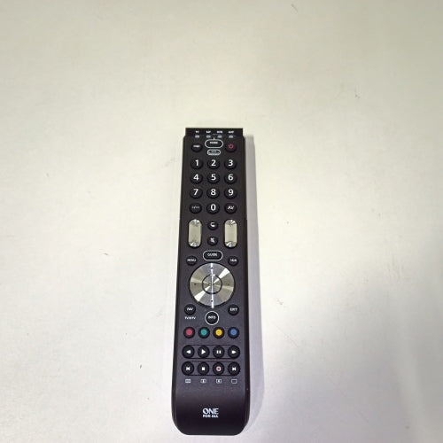Ecost customer return Essence 4 universal remote control from One For All, control of 4 devices, TV