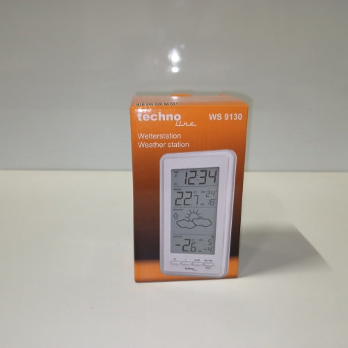 Ecost customer return Technoline WS9130weiß Weather Station with Weather Forecast and Indoor and Out