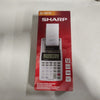 Ecost customer return Sharp EL1611V Printing Mini Desktop Calculator, 12Digit LCD Display, Black and
