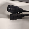 Ecost customer return AsSchwabe Adaptor Cable for Car, Caravan Trailer Autoanhänger, 13Pin Male to 7