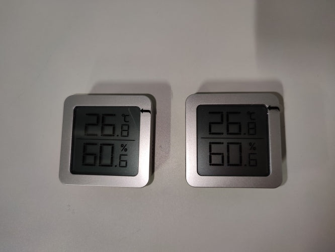 Ecost customer return TFA Dostmann Set of 3 Digital Indoor Hygrometer 95.2019.54 for Humidity and Te