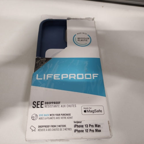 Ecost customer return LifeProof SEE Case for iPhone 13 Pro Max/iPhone 12 Pro Max with MagSafe, Shock