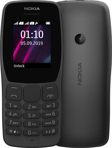 Ecost customer return Nokia 110 (TA1192) Dual SIM Black