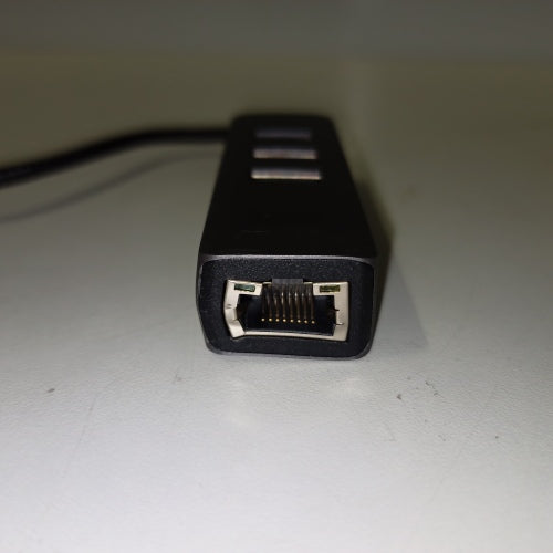 Ecost customer return USB Ethernet Adapter [Braided, Aluminium Alloy], Uni USB 3.0 Ethernet Hub with