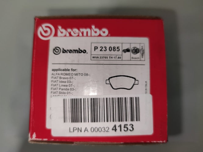 Ecost customer return Brembo P23085 Front Disc Brake Pad, Set of 4