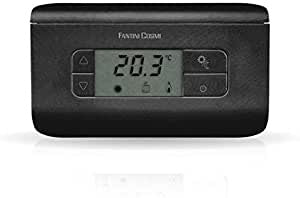 Ecost customer return CH117 Electronic room thermostat with batteries, 3 temperature levels Grey ant