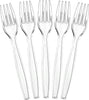 Ecost Customer Return, Plastic Cutlery Plastic Forks Party Tableware Reusable Plastic Fork Cake Fork